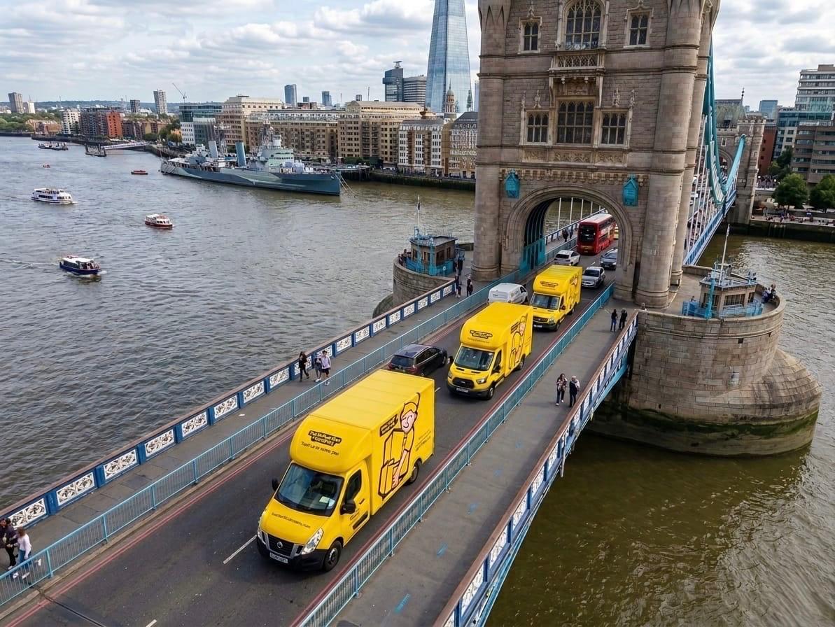 London Bridge &mdash; The Yellow Van Company, family-run removals serving every London borough since 2011